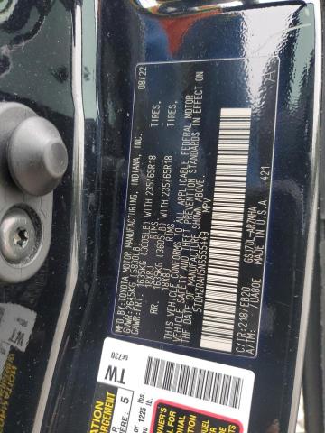 2022 TOYOTA HIGHLANDER - 5TDHZRAH5NS555449