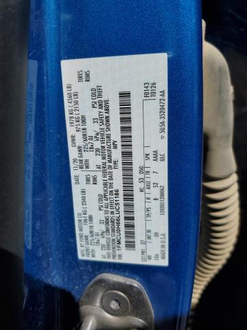2020 FORD ESCAPE SEL 1FMCU0H66LUC51186