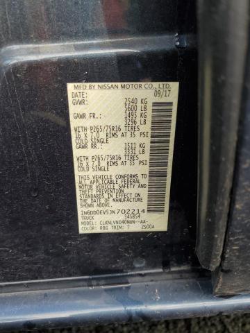 2018 NISSAN FRONTIER S - 1N6DD0EV5JN702214