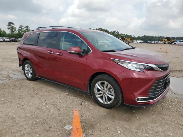 Vin: 5tdzrkec4ps167769, lot: 54377485, toyota sienna limited 20234