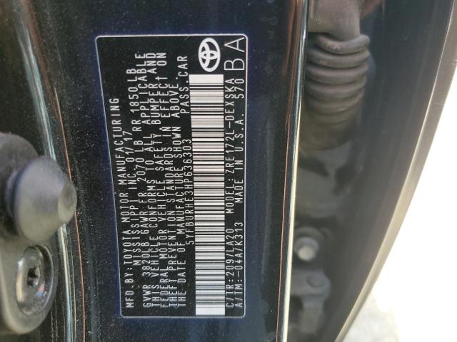 2017 TOYOTA COROLLA L - 5YFBURHE3HP636303
