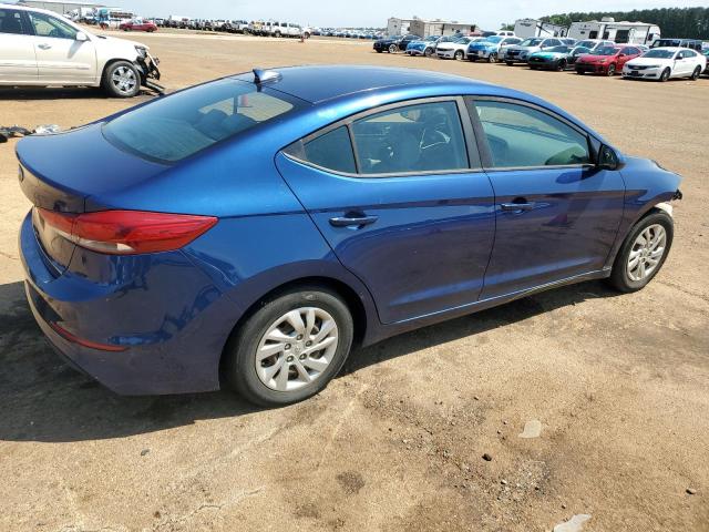 HYUNDAI ELANTRA SE 2018 blue  gas 5NPD74LF7JH393102 photo #4