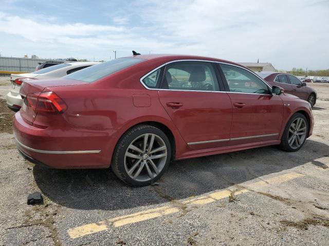 Vin: 1vwdt7a34hc006546, lot: 55060795, volkswagen passat r-line 20173