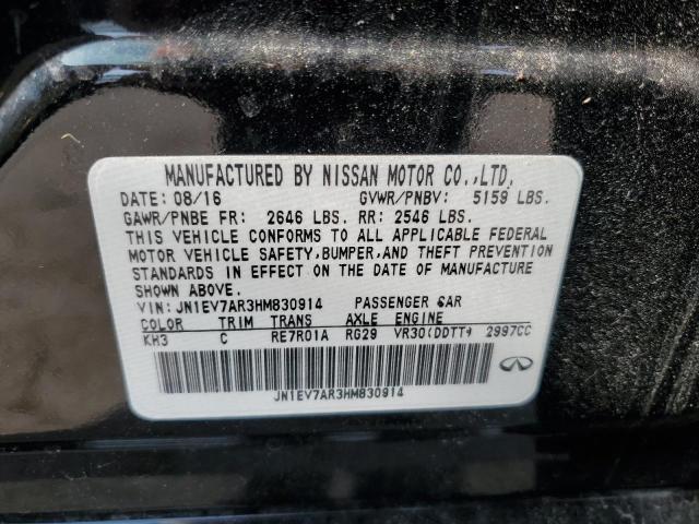 2017 INFINITI Q50 PREMIU - JN1EV7AR3HM830914