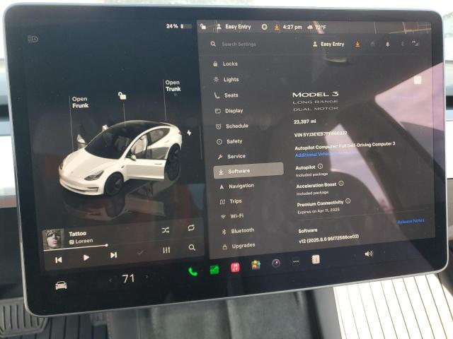 2023 TESLA MODEL 3 - 5YJ3E1EB7PF686922
