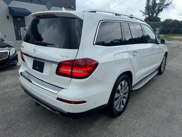 MERCEDES-BENZ GLS 450 4M 2017 white 4dr spor gas 4JGDF6EE0HA899323 photo #4