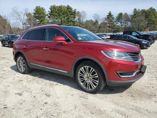 Vin: 2lmpj8lr3jbl18277, lot: 51108095, lincoln mkx reserve 20184