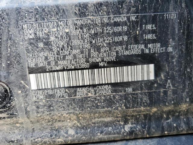 2024 TOYOTA RAV4 WOODL - 2T3UWRFV3RW193860
