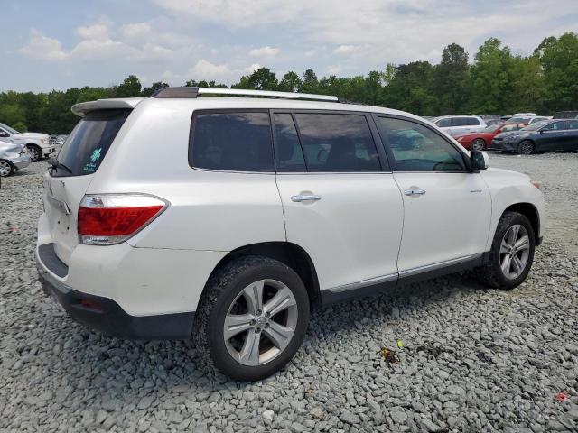 Vin: 5tdyk3eh7ds117378, lot: 54479465, toyota highlander limited 20133