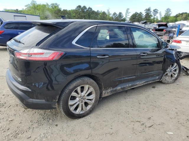Vin: 2fmpk3k91kbb54381, lot: 52979555, ford edge titanium 20193