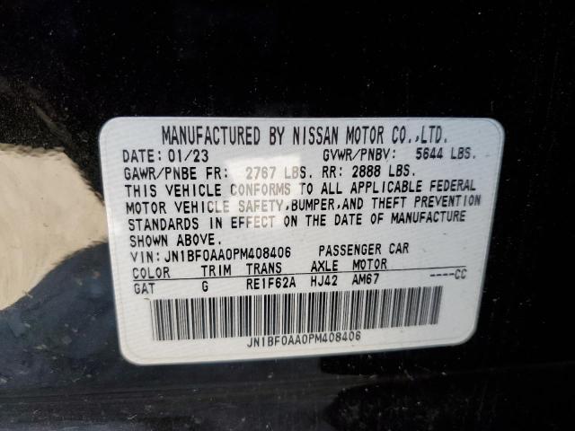 2023 NISSAN ARIYA VENT JN1BF0AA0PM408406