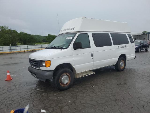 FORD ECONOLINE 2004 white extended gas 1FTSS34L94HA68040 photo #1