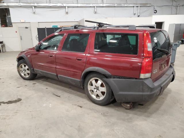 VOLVO XC70 2004 maroon station gas YV1SZ59H441158887 photo #3