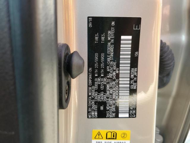 2019 LEXUS RX 350 BAS - JTJBZMCA5K2041190