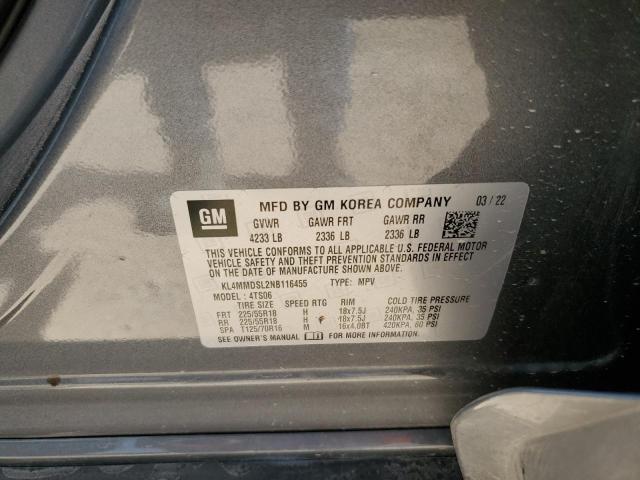 2022 BUICK ENCORE GX - KL4MMDSL2NB116455