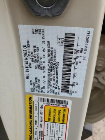2024 FORD BRONCO SPO - 3FMCR9B67RRE79082