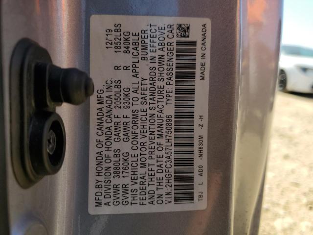 2020 HONDA CIVIC SI - 2HGFC3A57LH750896