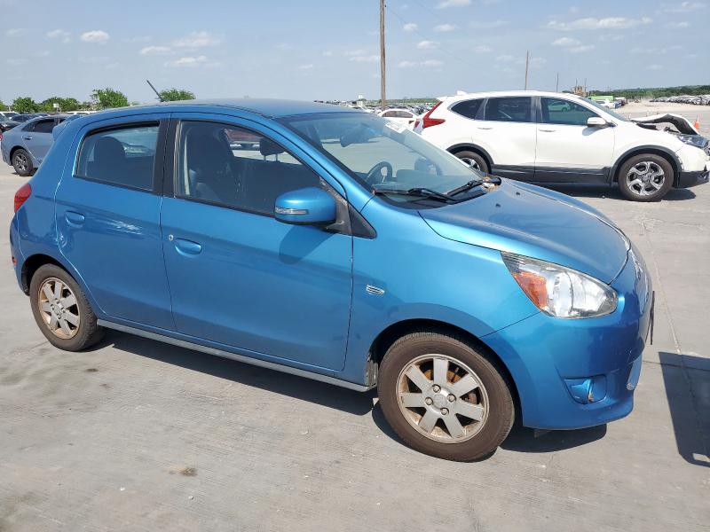 Vin: ml32a4hj5fh007677, lot: 53317145, mitsubishi mirage es 20154