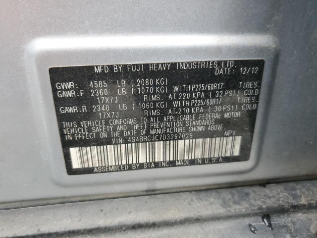 2013 SUBARU OUTBACK 2. #3265158020