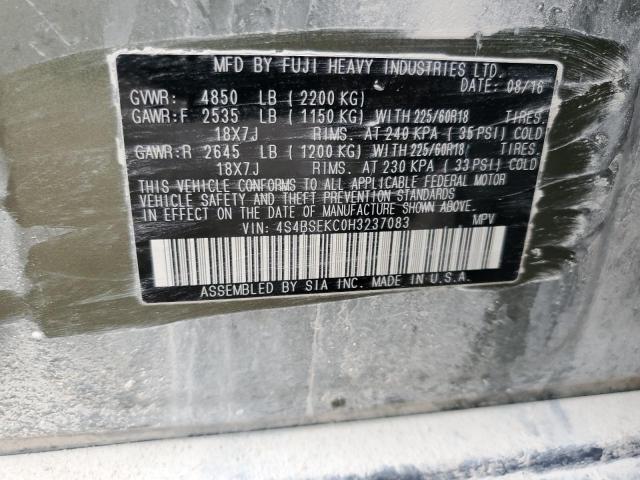 2017 SUBARU OUTBACK 3. - 4S4BSEKC0H3237083
