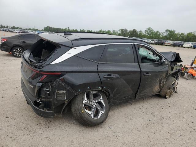 HYUNDAI TUCSON SEL 2024 black  hybrid engine KM8JCCD17RU164265 photo #4