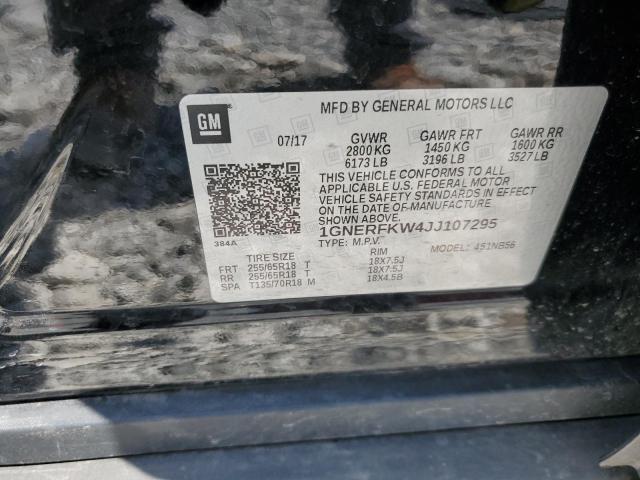 2018 CHEVROLET TRAVERSE L - 1GNERFKW4JJ107295