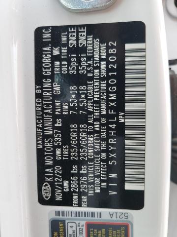 2021 KIA SORENTO EX - 5XYRH4LFXMG012082