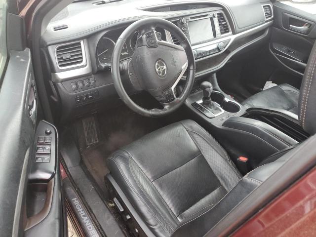 2017 TOYOTA HIGHLANDER LIMITED 5TDDZRFH9HS418154