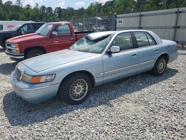 MERCURY GRAND MARQ 2002 blue sedan 4d gas 2MEFM74W12X605508 photo #1