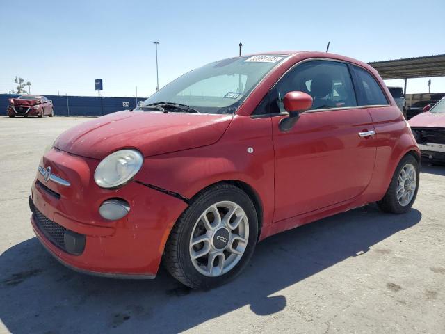 FIAT 500 POP 2014 red hatchbac gas 3C3CFFARXET185880 photo #1