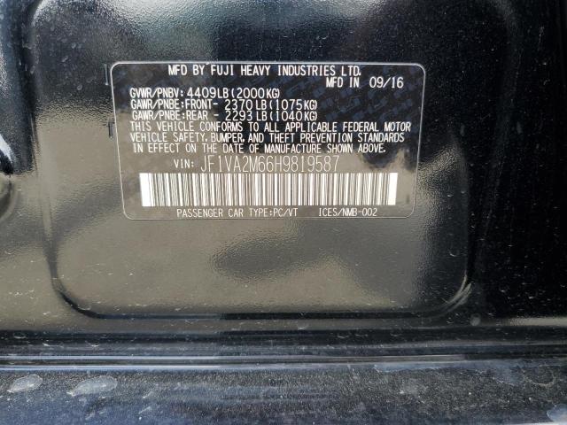 2017 SUBARU WRX STI JF1VA2M66H9819587