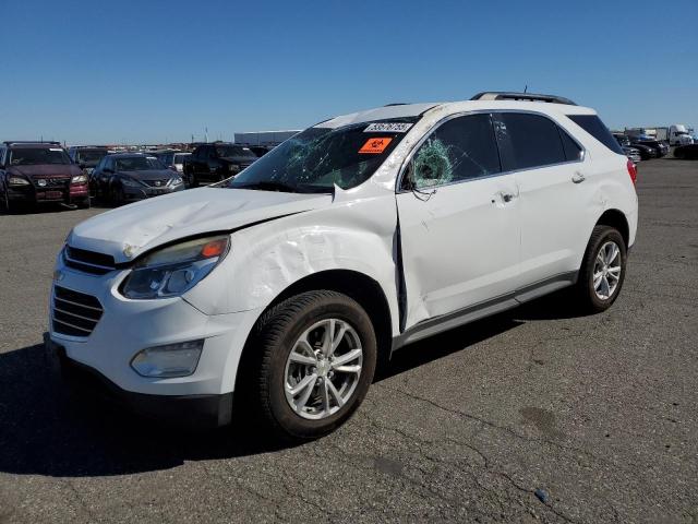 CHEVROLET EQUINOX LT 2016 white  gas 2GNFLFEK4G6254513 photo #1