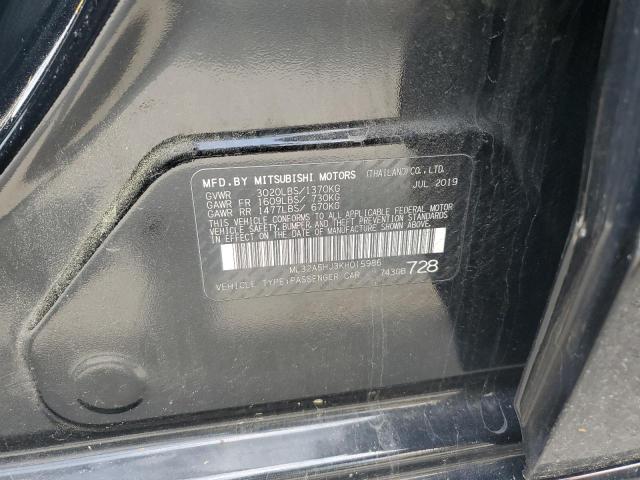 2019 MITSUBISHI MIRAGE LE ML32A5HJ3KH015986