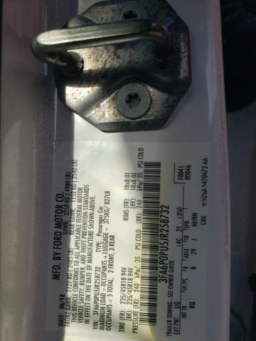2018 FORD FUSION SE - 3FA6P0PU5JR258732