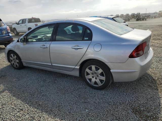 HONDA CIVIC LX 2008 silver  gas 1HGFA16558L033541 photo #3