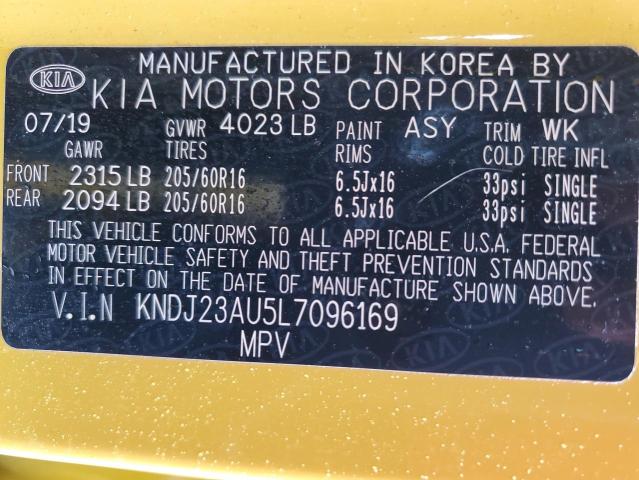 2020 KIA SOUL LX - KNDJ23AU5L7096169