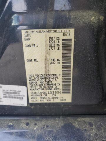 2017 NISSAN ALTIMA 2.5 - 1N4AL3AP0HC133656