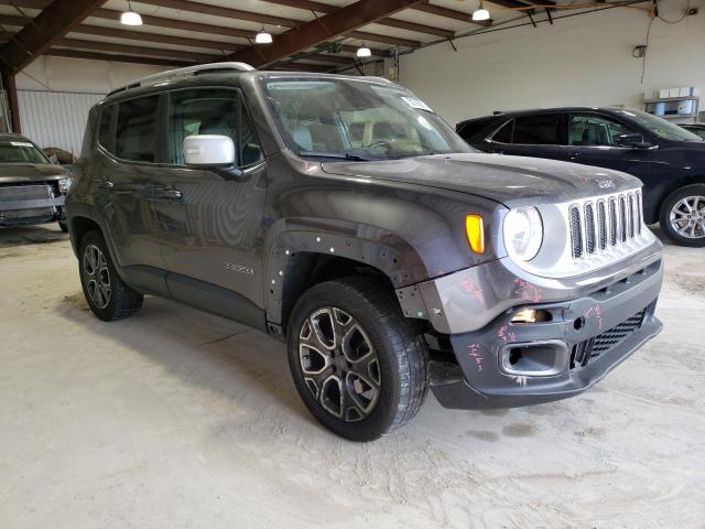 Vin: zaccjbdb6jph34297, lot: 52793075, jeep renegade limited 20184