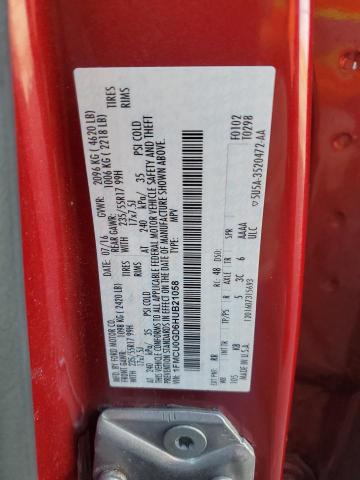 2017 FORD ESCAPE SE - 1FMCU0GD6HUB21058