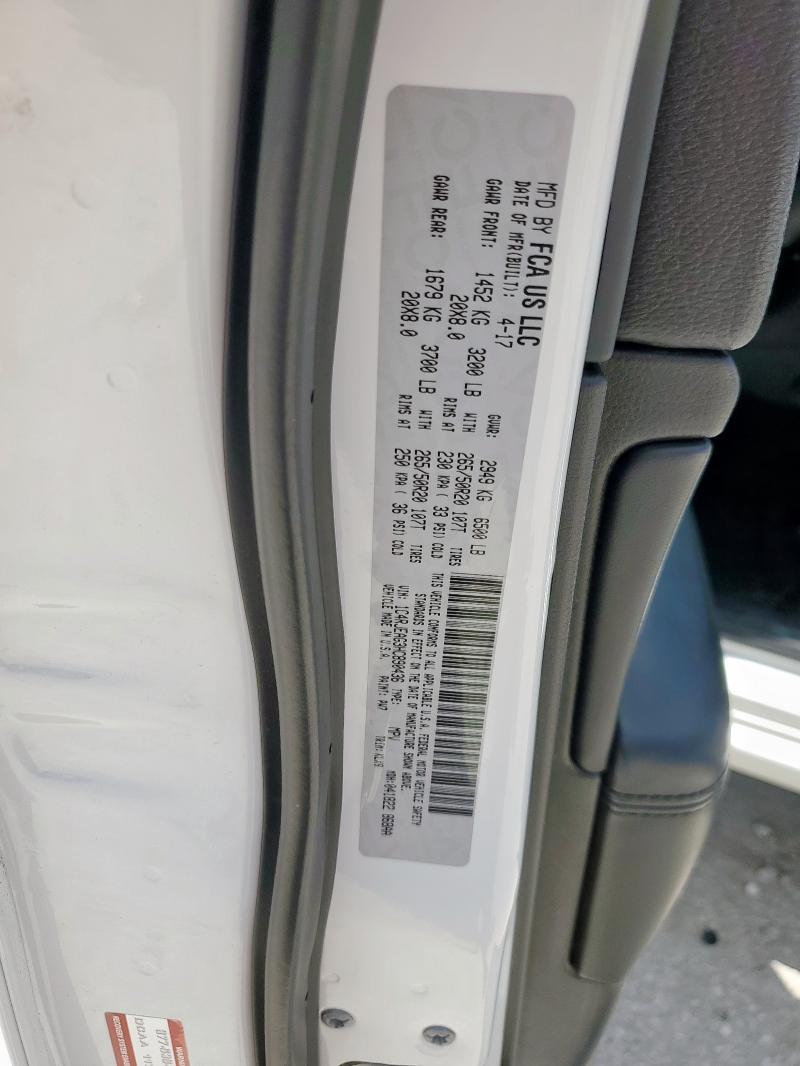 2017 JEEP GRAND CHER - 1C4RJEAG3HC890436