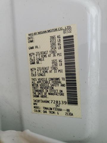 2022 NISSAN ROGUE S - 5N1BT3AA6NC728139
