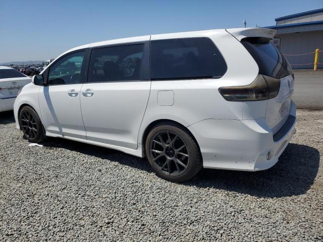 TOYOTA SIENNA SPO 2015 white  gas 5TDXK3DC6FS656949 photo #3