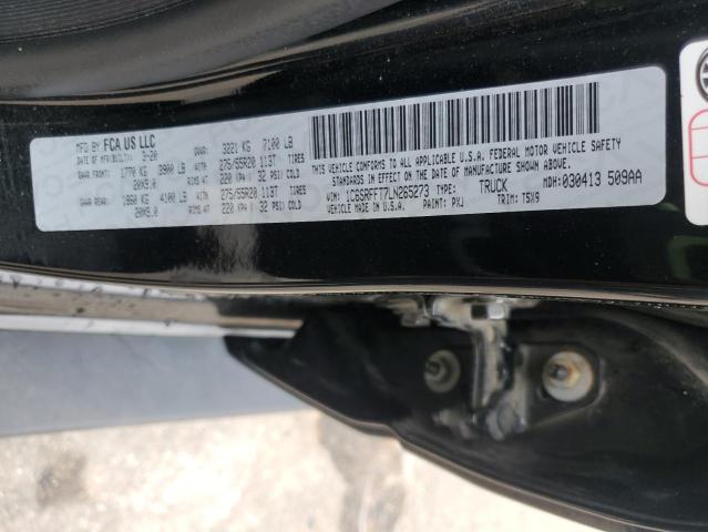 2020 RAM 1500 BIG H - 1C6SRFFT7LN265273