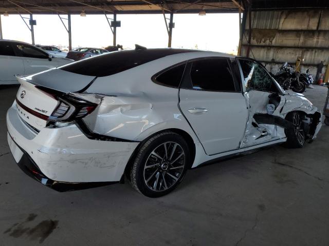 HYUNDAI SONATA LIM 2022 white  gas KMHL34J20NA173302 photo #4