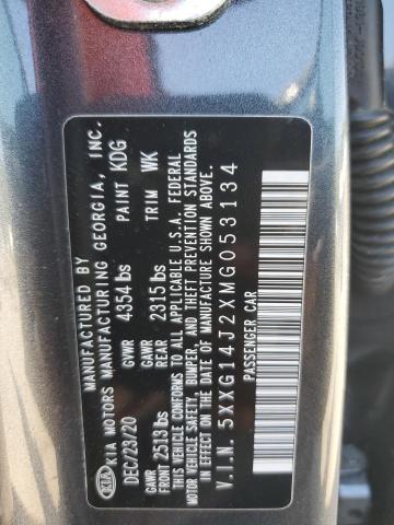 2021 KIA K5 LXS - 5XXG14J2XMG053134