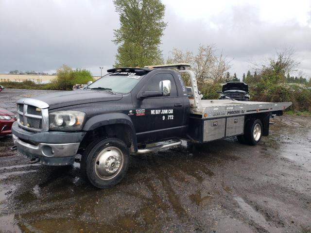 DODGE RAM 5500 S 2008 black chassis diesel 3D6WC76A98G178209 photo #1