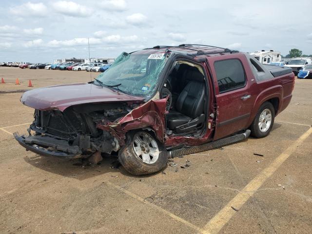 CHEVROLET AVALANCHE 2008 maroon  flexible fuel 3GNFK12388G221880 photo #1