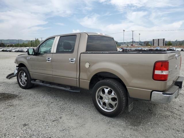 FORD F150 SUPER 2004 beige crew pic gas 1FTRW12W74KC72049 photo #3
