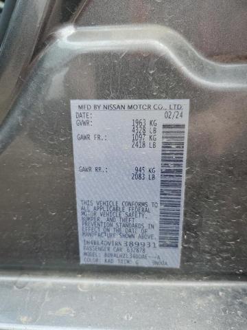 2024 NISSAN ALTIMA SV 1N4BL4DV1RN389931