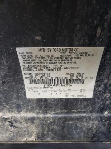 2016 FORD FLEX SEL - 2FMGK5C89GBA22266